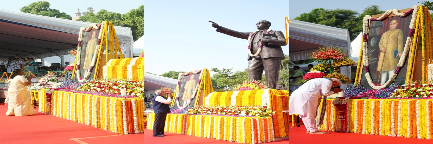 Dr. Ambedkar birth anniversary celebration banner