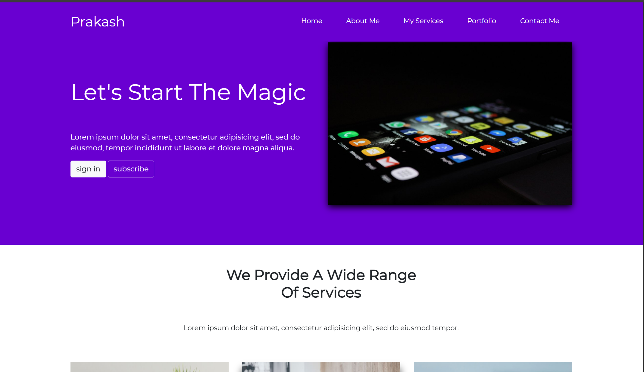 The Magic of Bootstrap Project